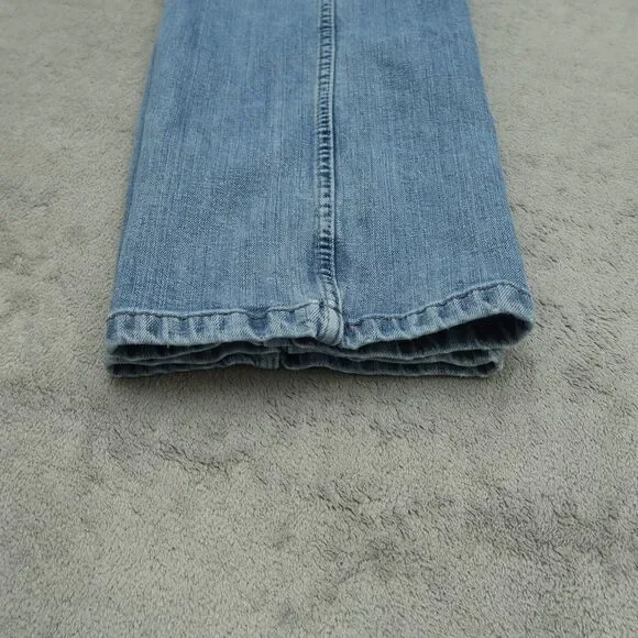 Wrangler Retro Jeans Mens Fits 30x32 (No Tag) Blue Slim Straight Stretch Denim - Picture 11 of 16